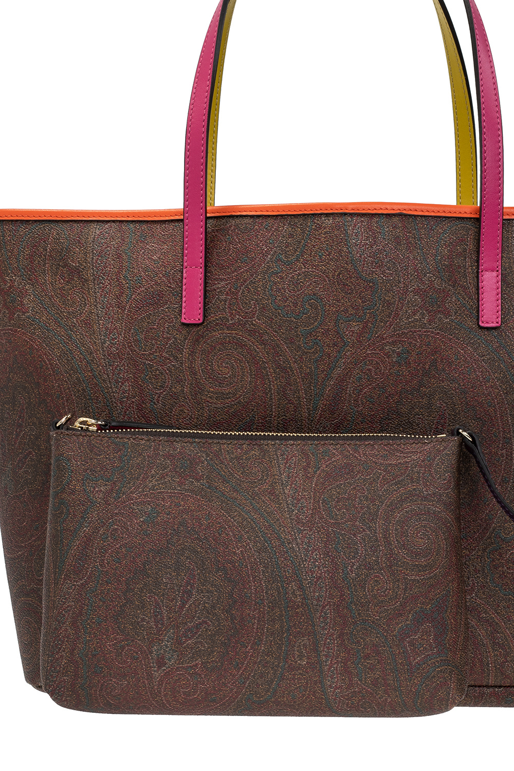 Paisley Crown Me Shoulder Bag With Studs | Etro Shopper bag 